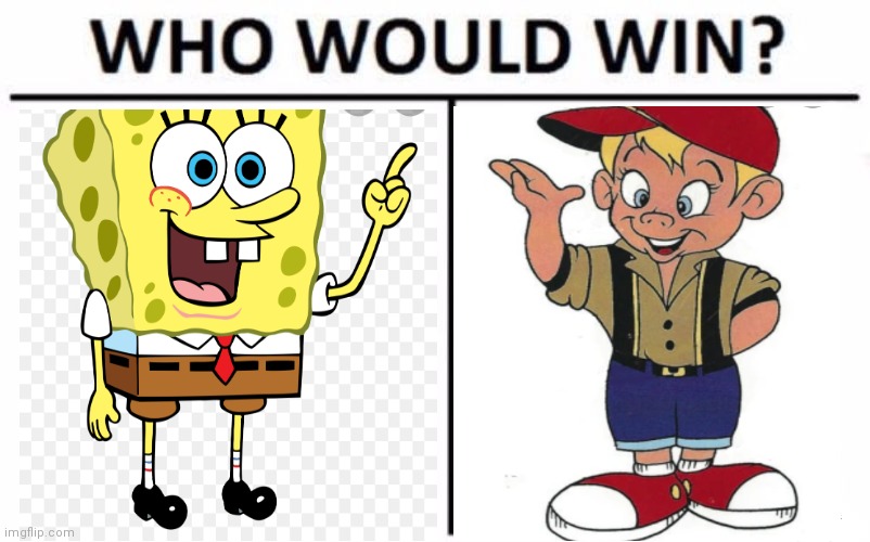 SpongeBob vs Charlie rocket | image tagged in memes,who would win,funny meme | made w/ Imgflip meme maker