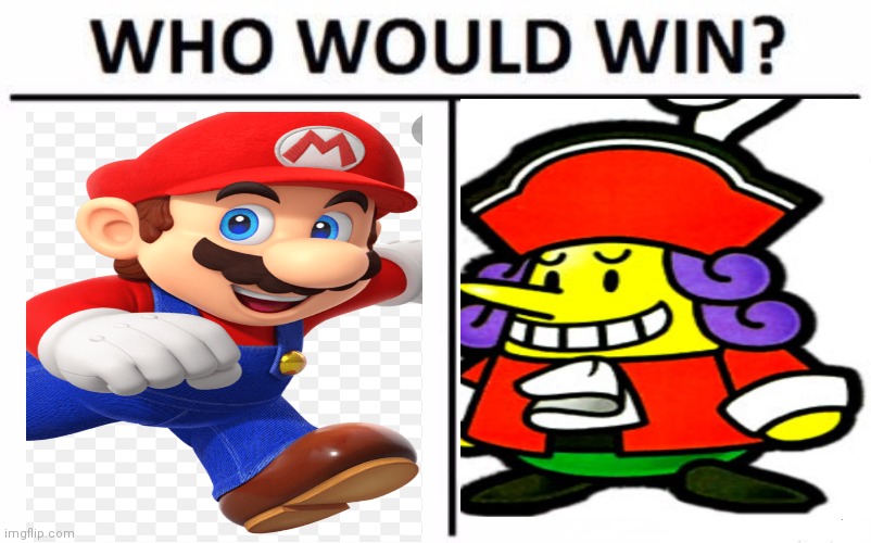 Mario vs Flavio | image tagged in memes,who would win,funny memes | made w/ Imgflip meme maker