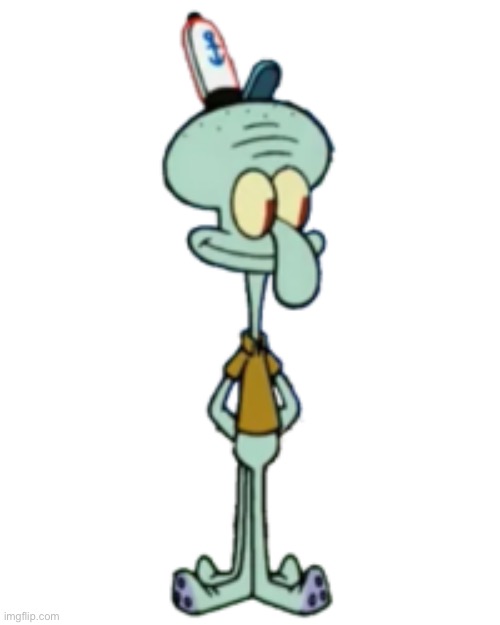 squidward happi | image tagged in squidward happi | made w/ Imgflip meme maker