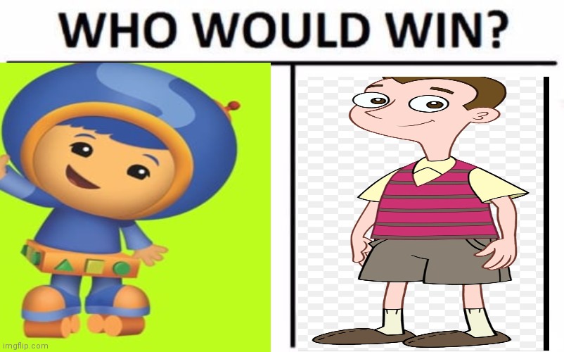 Geo vs Milo Murphy | image tagged in memes,who would win,funny memes | made w/ Imgflip meme maker