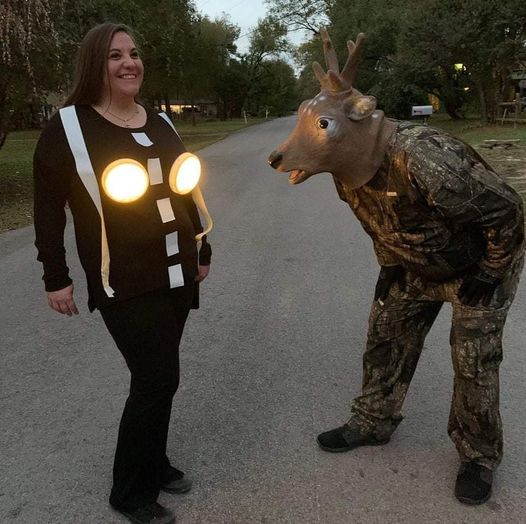 Deer And Headlights Blank Meme Template