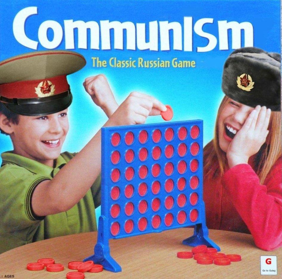 High Quality Communist Connect Four Blank Meme Template