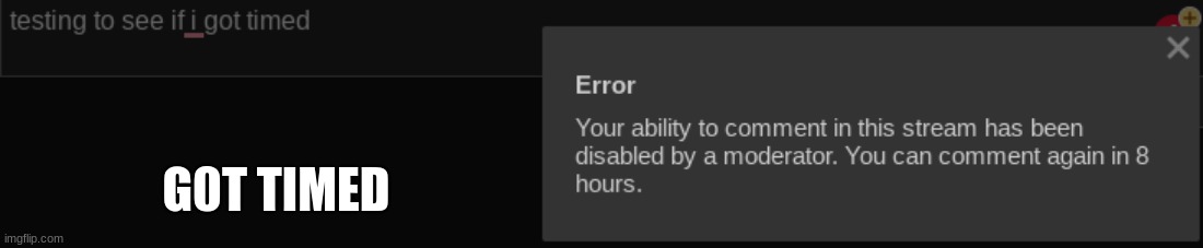G0T TIMED | made w/ Imgflip meme maker