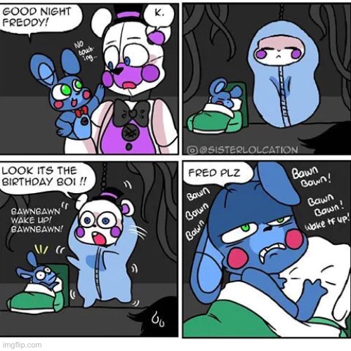 ✨Amazing comic✨ | image tagged in fnaf,fnaf sister location,funtime freddy | made w/ Imgflip meme maker