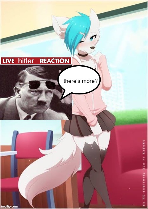 we got more archives incoming! | hitler; there's more? | image tagged in memes | made w/ Imgflip meme maker