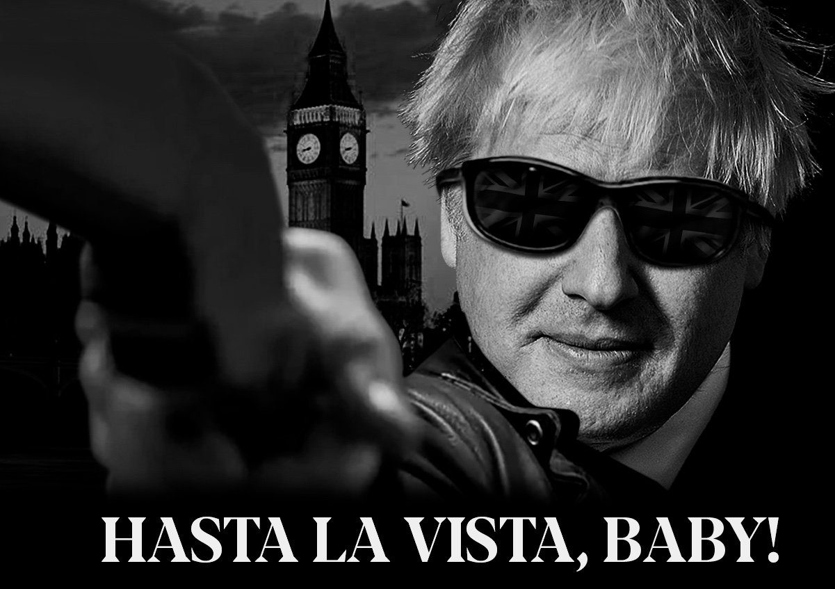 High Quality Boris, Hasta La Vista, Baby! Blank Meme Template