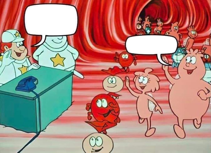 Il était une fois... La Vie Blank Meme Template