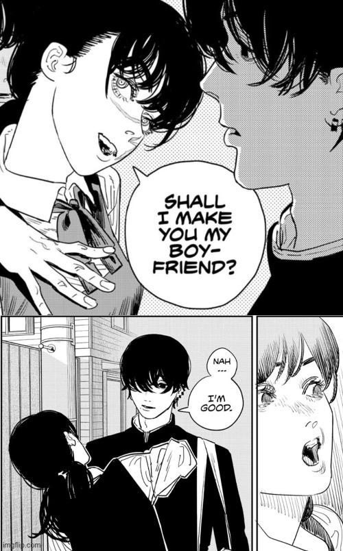 Naw he’s gay ☠️ | made w/ Imgflip meme maker