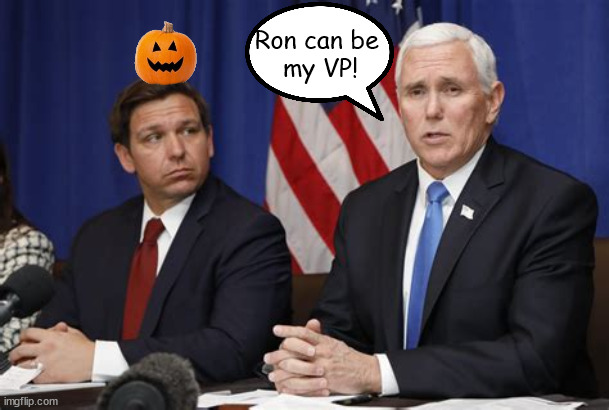 Vice President 2024 | Ron can be 
my VP! | image tagged in joe biden,biden,president biden,maga | made w/ Imgflip meme maker