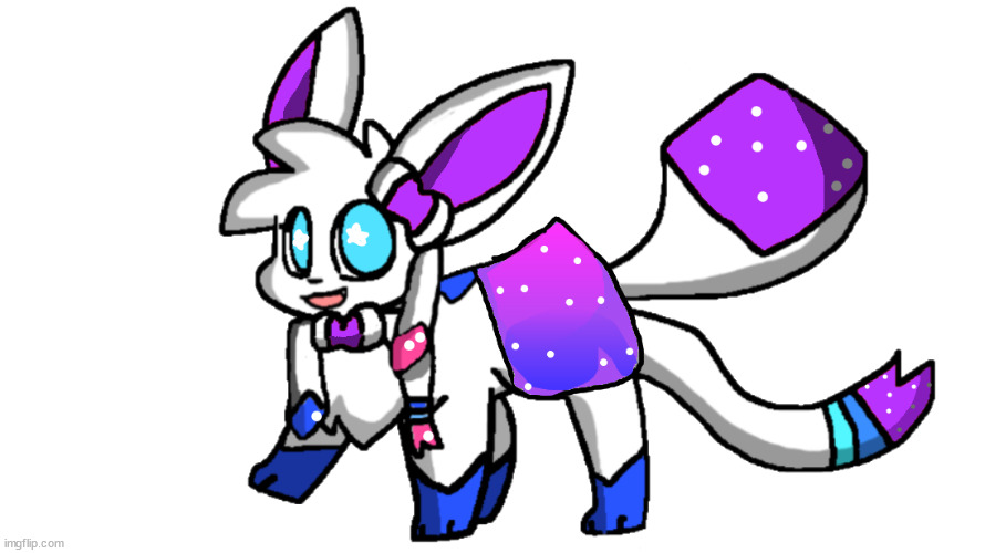 starshine sylceon | image tagged in starshine sylceon | made w/ Imgflip meme maker