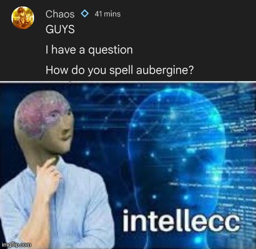 Yes | image tagged in intellecc | made w/ Imgflip meme maker