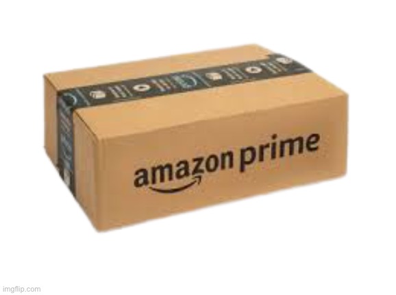 Amazon prime package | image tagged in amazon prime package | made w/ Imgflip meme maker