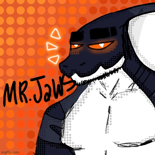 Art for Mr Jaws | image tagged in jaws | made w/ Imgflip meme maker