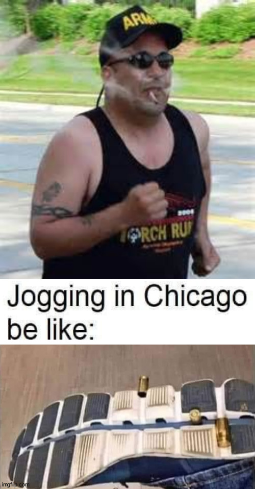 image tagged in jogging smoking | made w/ Imgflip meme maker