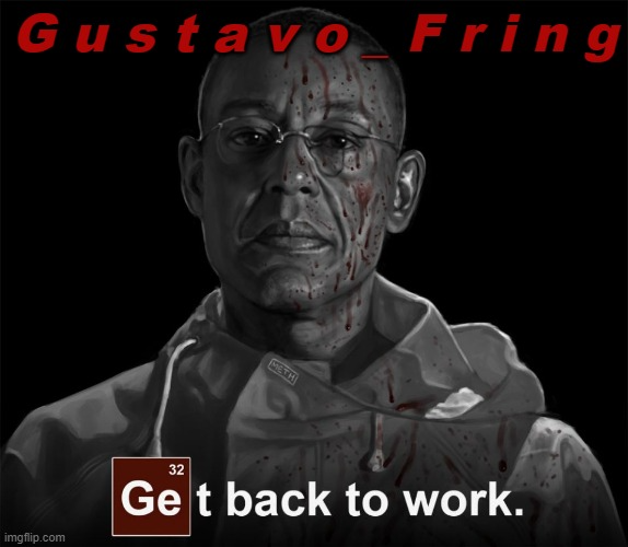 High Quality Gustavo Fring template Blank Meme Template