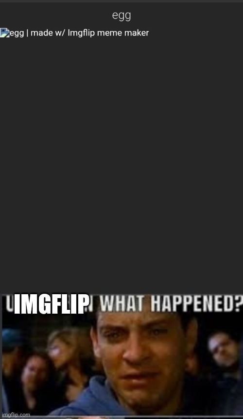 It's breaking | IMGFLIP | image tagged in uncle ben what happened | made w/ Imgflip meme maker