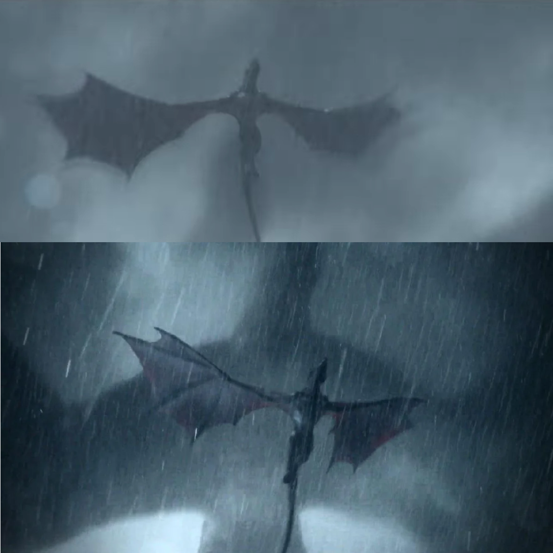 Vhagar & Arrax Blank Meme Template