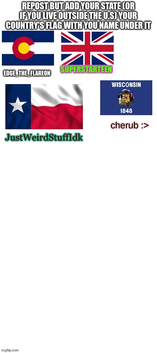 cherub :> | made w/ Imgflip meme maker