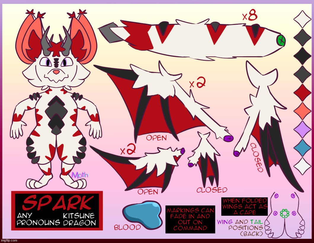 custom ref I made for Aqua (my art, AquaSpider's character) | image tagged in furry,art,drawings | made w/ Imgflip meme maker