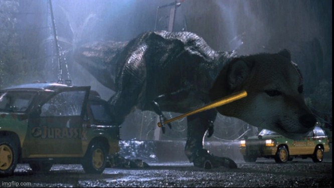 C Rex | image tagged in tyrannosaurus cheems | made w/ Imgflip meme maker