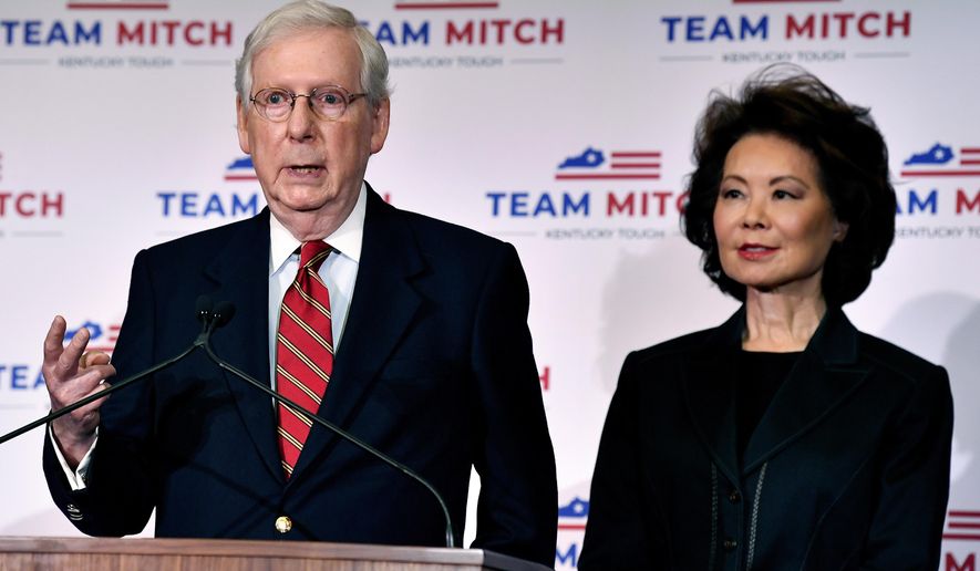 High Quality McConnell Chao Blank Meme Template