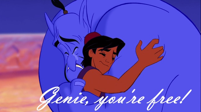 Genie! You're Free! Blank Meme Template