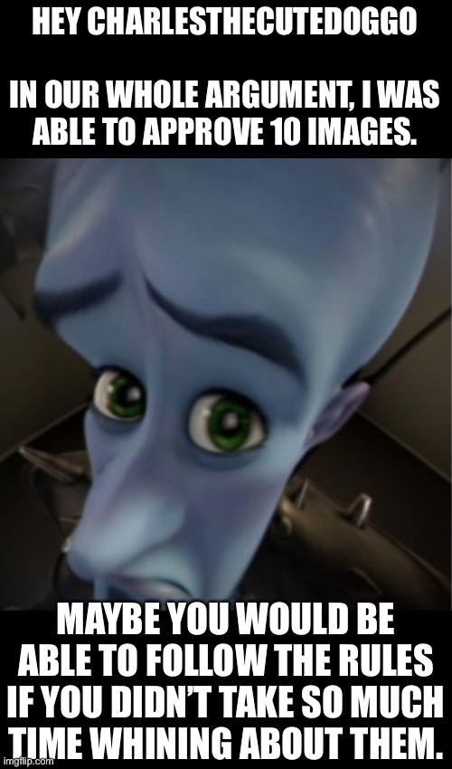 Megamind peeking - Imgflip