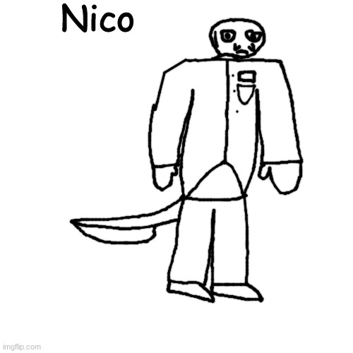 Lavy's idea for a Nurse Shark Pisciperson | Nico | made w/ Imgflip meme maker