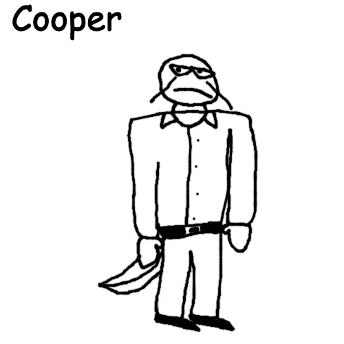 Cooper Blank Meme Template