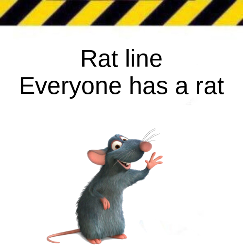High Quality Rat line Blank Meme Template