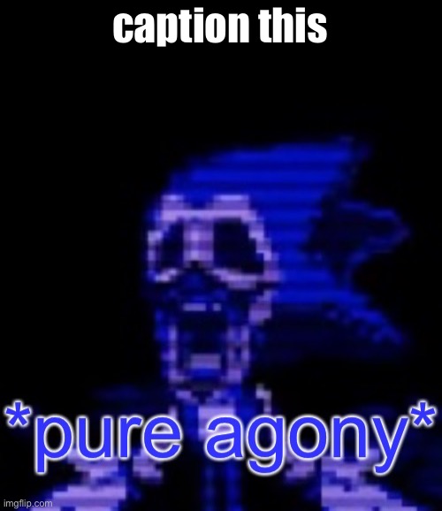 majin pure agony | caption this | image tagged in majin pure agony | made w/ Imgflip meme maker