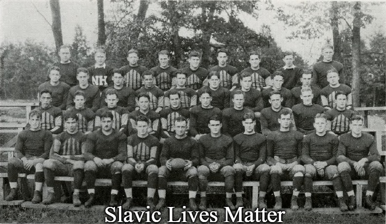 1926 New Hampshire Football Team | Slavic Lives Matter | image tagged in 1926 new hampshire football team,new hampshire,nh,slavic,slav | made w/ Imgflip meme maker
