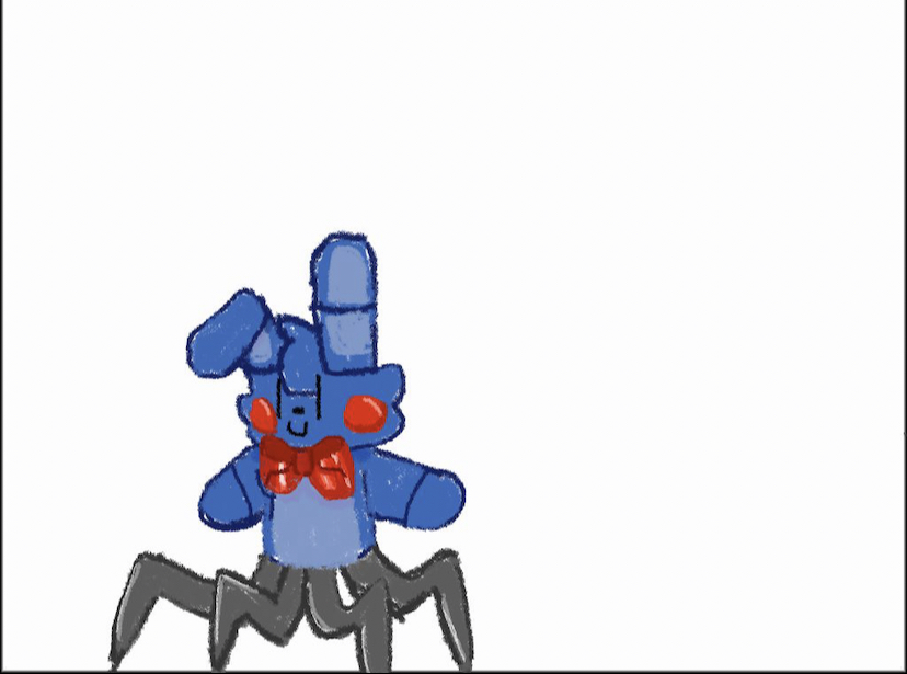 Spider Bon-Bon fnaf Blank Meme Template