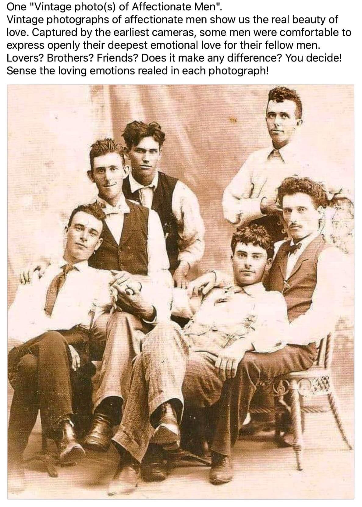 Gay old-timey gentlemen Blank Meme Template