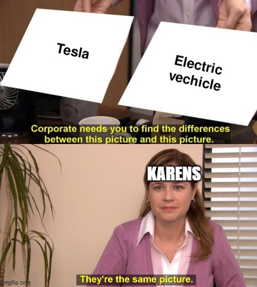 KARENS | image tagged in memes,they're the same picture | made w/ Imgflip meme maker