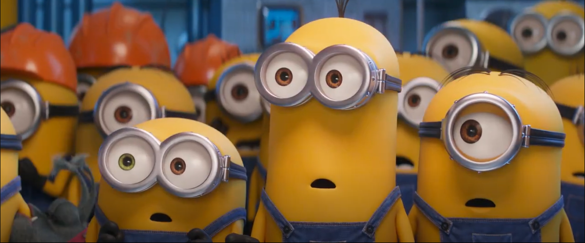 High Quality Minions Surprised & Fired Blank Meme Template