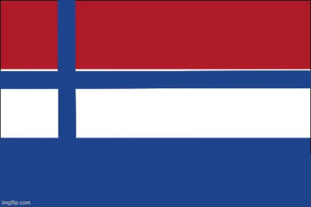 I merged the Dutch and Finnish flag | image tagged in netherlands,finland | made w/ Imgflip meme maker