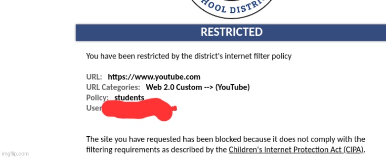 wtf youtube is blocked | made w/ Imgflip meme maker