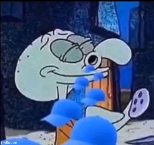 squidward smells cap | image tagged in squidward smells cap | made w/ Imgflip meme maker