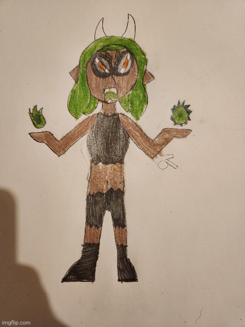 Grief Inkmatas. This is the strongest anyone has seen her so far. Backstory in comments | made w/ Imgflip meme maker