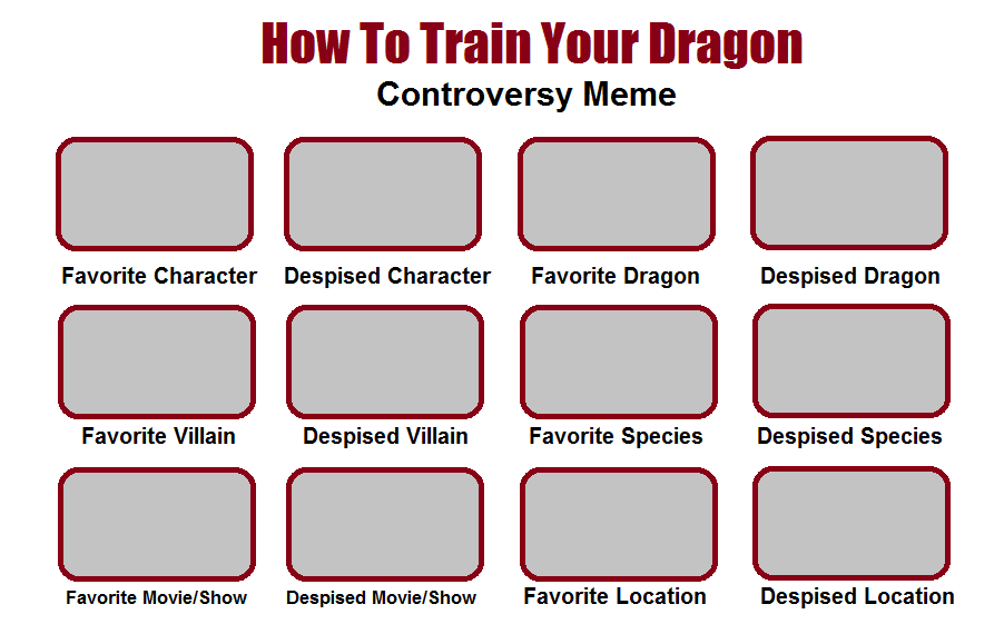 High Quality HTTYD Controversy Meme Blank Meme Template