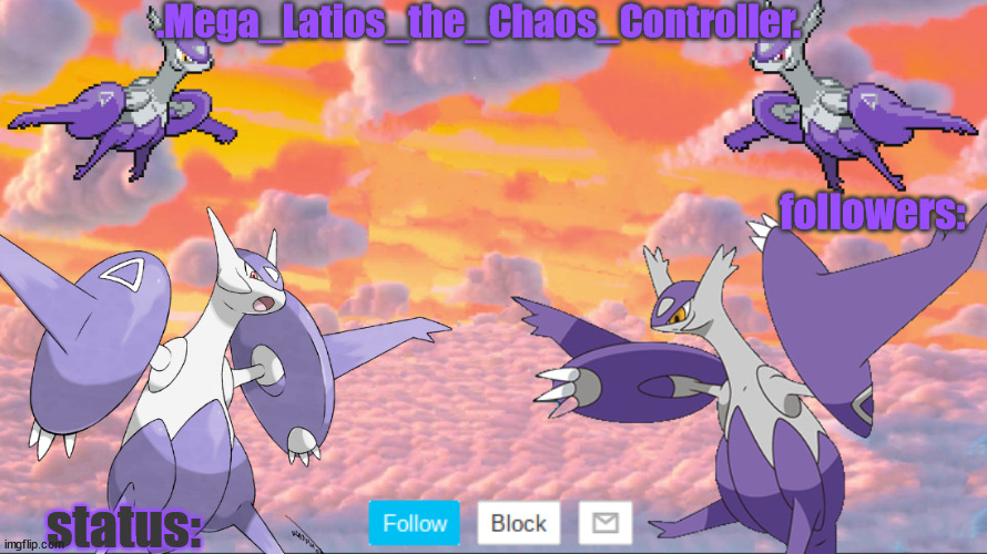 .Mega_Latios_the_Chaos_Controller. template Blank Meme Template