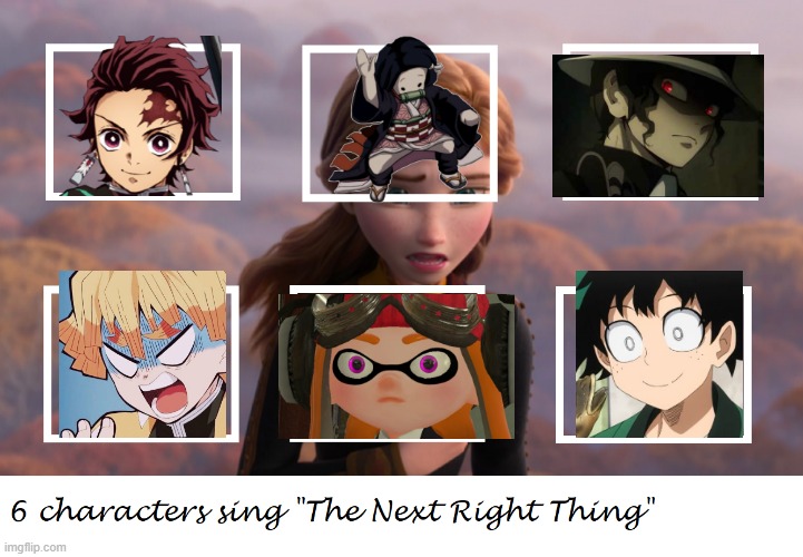 demon slayer next right thing | image tagged in the next right thing,NintendoMemes | made w/ Imgflip meme maker
