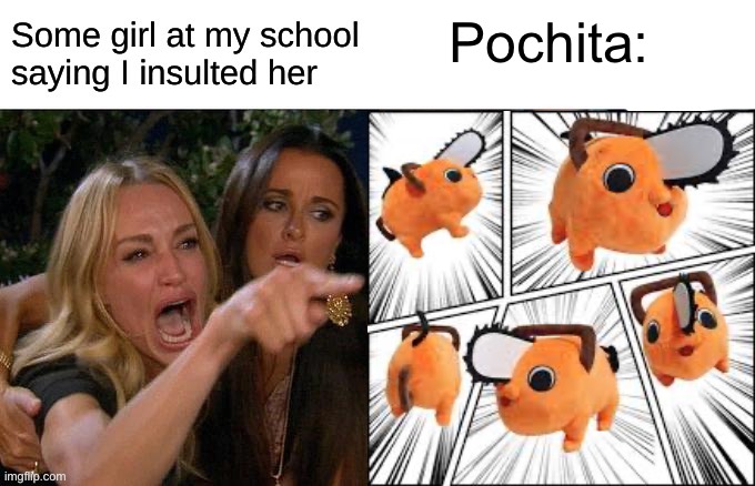 Pochita: | made w/ Imgflip meme maker