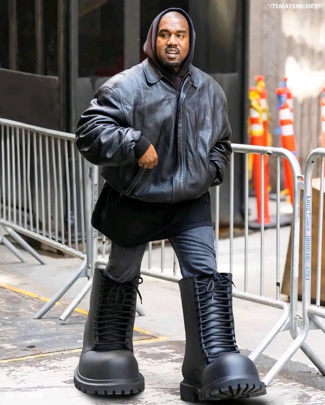 High Quality Yeezy Boots Blank Meme Template