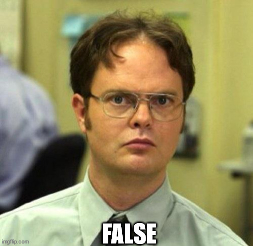 False | FALSE | image tagged in false | made w/ Imgflip meme maker