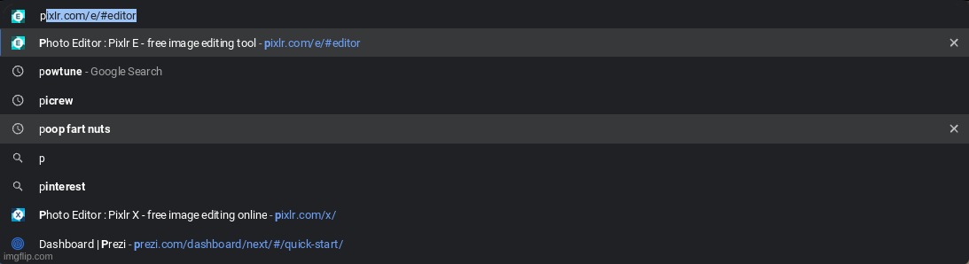 look, i only used picrew for fun. | made w/ Imgflip meme maker