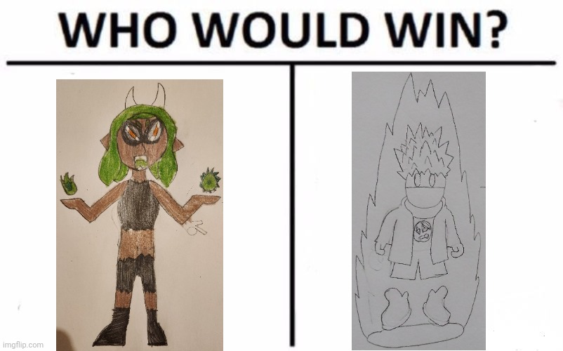 Personally, I don't think inkmatas would stand a chance | image tagged in memes,who would win | made w/ Imgflip meme maker