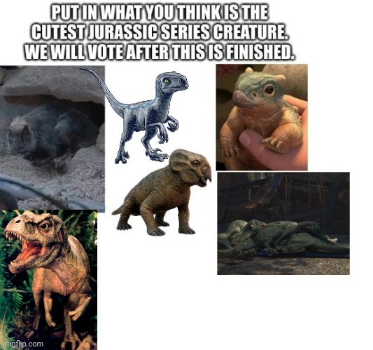 I hope we can see a baby t rex again in a future Jurassic World movie | image tagged in jurassic park,jurassic world,dinosaur,t rex,baby,cute | made w/ Imgflip meme maker