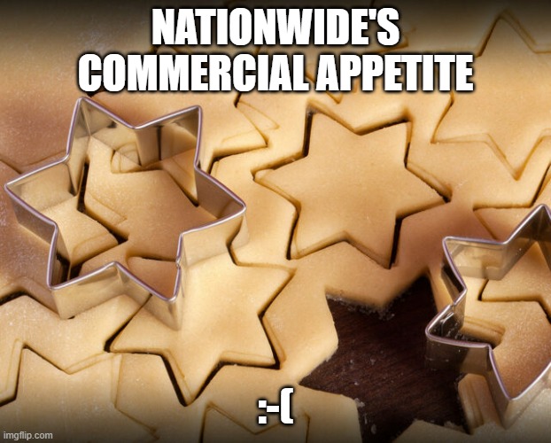 Nationwide | NATIONWIDE'S COMMERCIAL APPETITE; :-( | image tagged in insurance | made w/ Imgflip meme maker